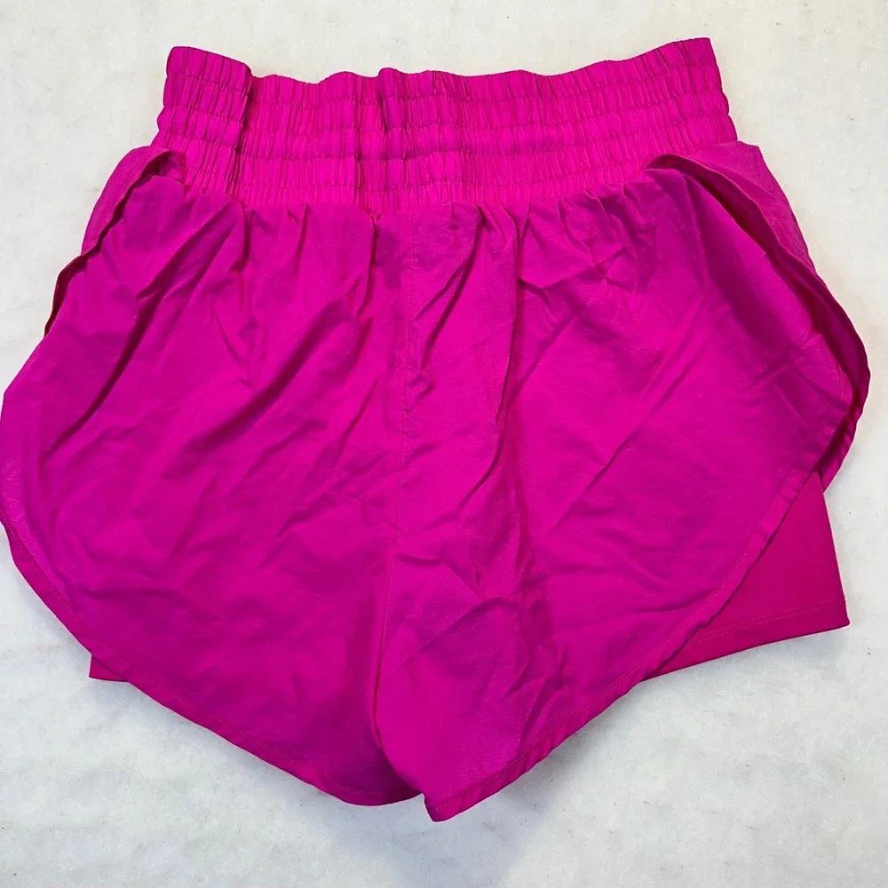 All‎ in Motion Running Shorts Womens Small Pink Athletic Gym Activewear